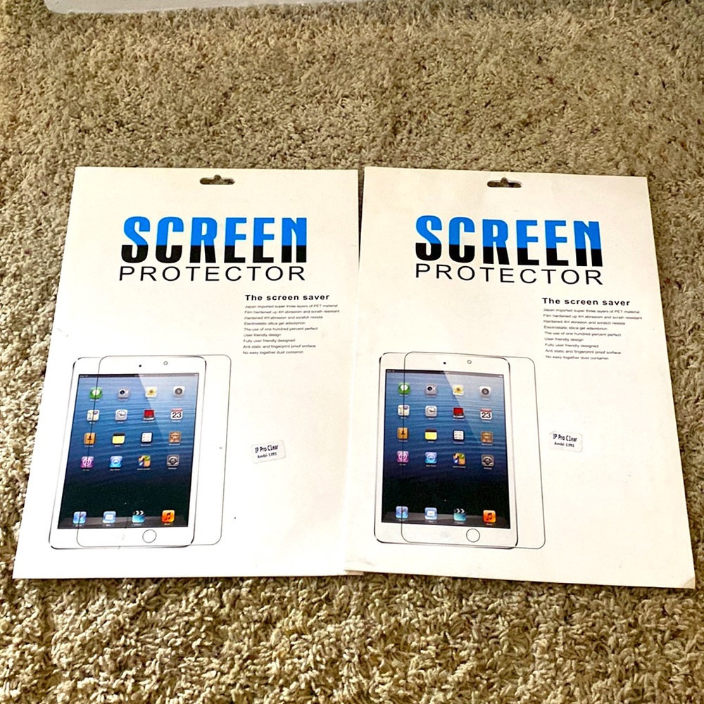 NWT’s iPad Pro screen protector